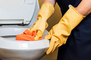 Restroom Sanitation and Restocking